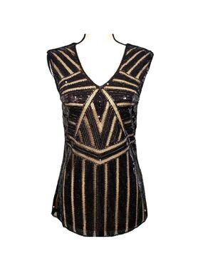 Metme Sequin Sleeveless Top